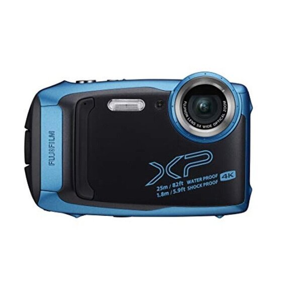 FujiFilm FinePix XP140 Digital Camera Waterproof Sky Blue Complete Bundle - Picture 3 of 9